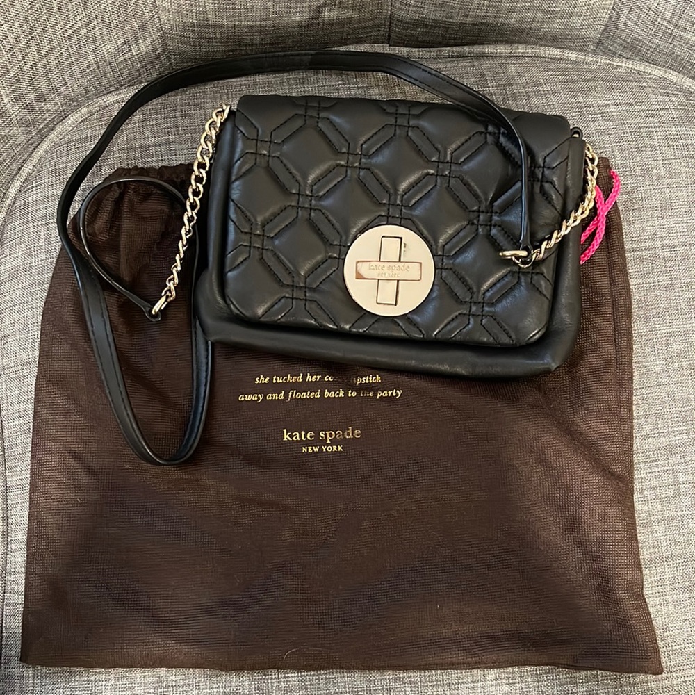 Genuine leather Kate Spade shoulder bag